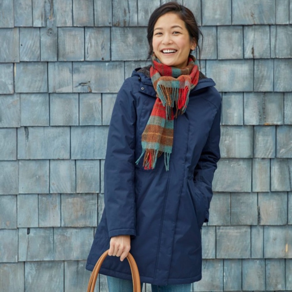 LL Bean Size Med Magenta Winter Warmer Jacket
